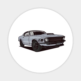 Muscle Car Magnet